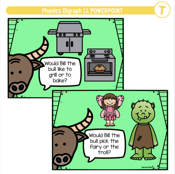 Phonics Digraph LL POWERPOINT - Image 3